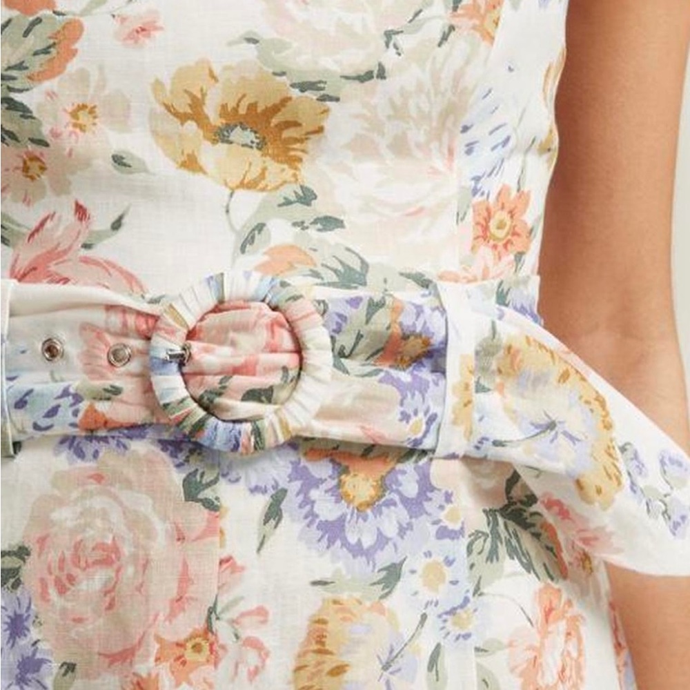 Zimmermann Bowie floral romper jumpsuit
